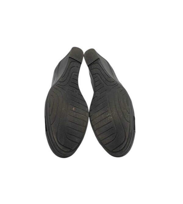 Pantofi dama M&S 38, piele, piele intoarsa, negru - imagine 5