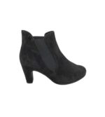 Botine dama Gabor 40, piele, negru