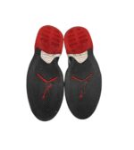 Adidasi barbati Jordan 42, piele, material textil, negru - imagine 5