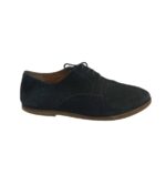 Pantofi barbati Walk 44, piele intoarsa, negru