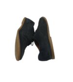 Pantofi barbati Walk 44, piele intoarsa, negru - imagine 4