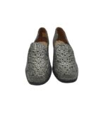 Mocasini dama Waldlaufer 42, piele, gri - imagine 3