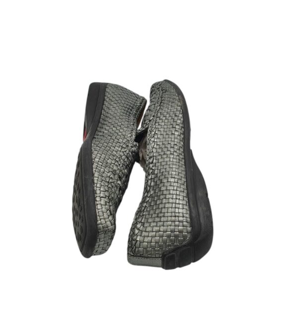 Mocasini dama Waldlaufer 42, piele, gri - imagine 4