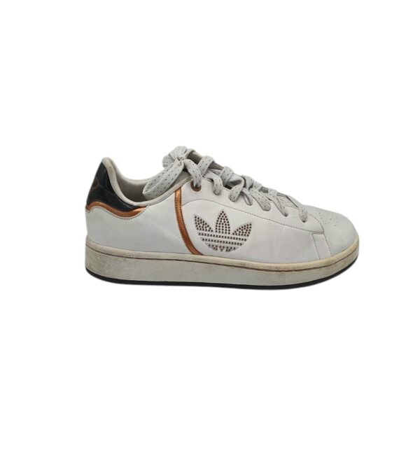 Adidasi barbati Adidas 41, piele, alb - imagine 1