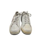 Adidasi barbati Adidas 41, piele, alb - imagine 3