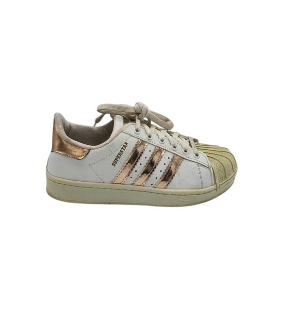 Adidasi dama 39,  imitatie de piele, alb - imagine 1