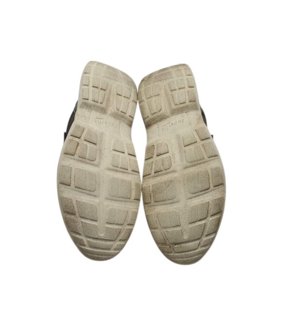 Adidasi copii Superfit 34, material textil, imitatie de piele, gri - imagine 5