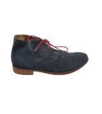 Ghete barbati Roland Cartier 45, piele intoarsa, albastru