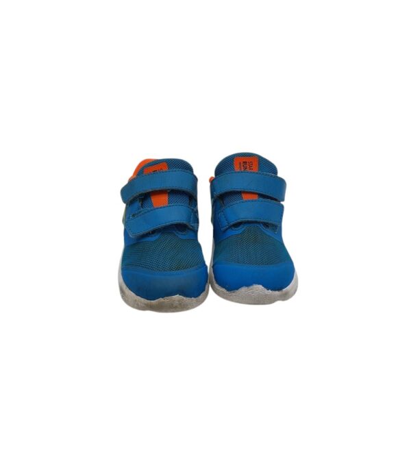 Adidasi copii Nike 23, imitatie de piele, material textil, albastru - imagine 3