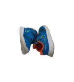 Adidasi copii Nike 23, imitatie de piele, material textil, albastru - imagine 4