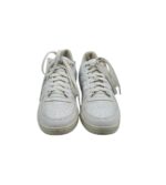 Adidasi dama Vty 39, imitatie de piele, alb - imagine 3