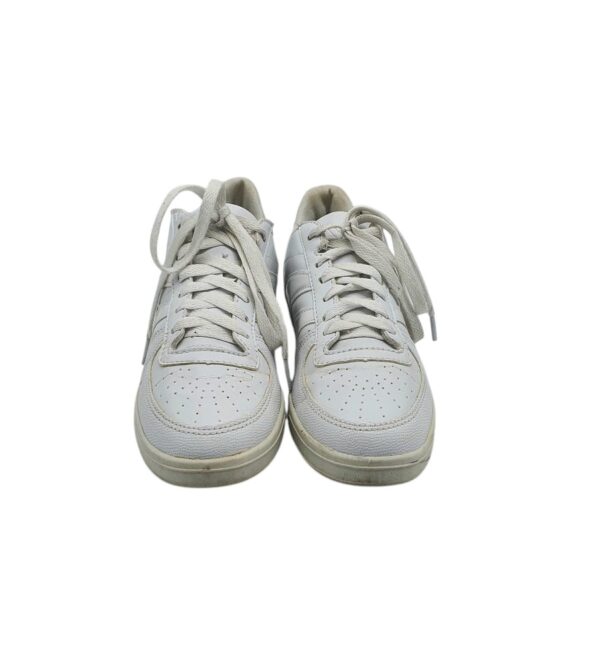 Adidasi dama Vty 39, imitatie de piele, alb - imagine 3