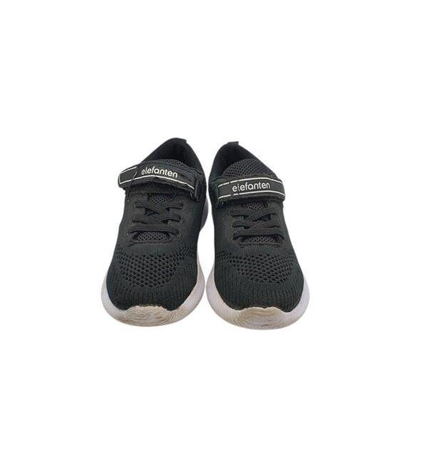 Adidasi copii Elefanten 30, material textil, negru - imagine 3