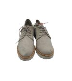 Pantofi dama Tamaris 38, piele intoarsa, gri - imagine 3