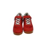 Adidasi copii Jako 33, imitatie de piele, material textil, rosu - imagine 3