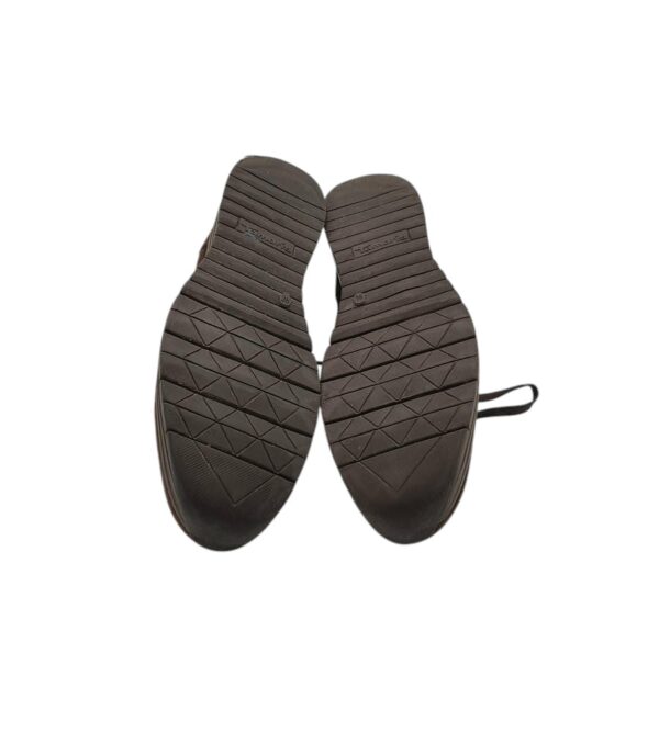 Adidasi dama Tamaris 36, piele intoarsa, maro - imagine 5