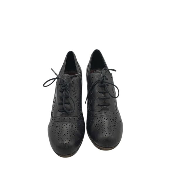 Pantofi dama Van der Laan 37, piele, negru - imagine 3