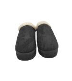 Cizme dama 41, material textil, negru, imblanite - imagine 3