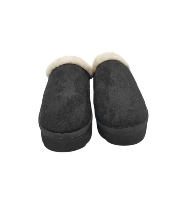 Cizme dama 41, material textil, negru, imblanite - imagine 3