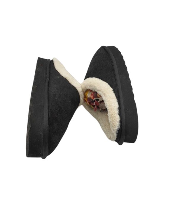 Cizme dama 41, material textil, negru, imblanite - imagine 4