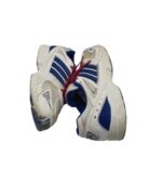 Adidasi barbati Adidas 40, imitatie de piele, material textil, alb - imagine 4