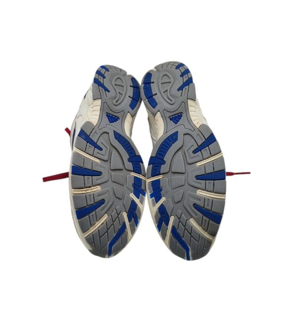 Adidasi barbati Adidas 40, imitatie de piele, material textil, alb - imagine 5