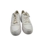 Adidasi barbati 41, imitatie de piele, alb - imagine 3