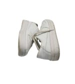 Adidasi barbati 41, imitatie de piele, alb - imagine 4