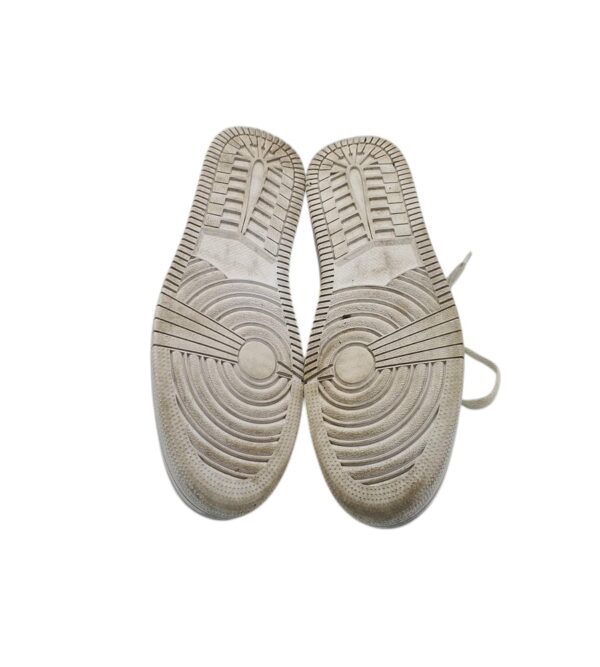 Adidasi barbati 41, imitatie de piele, alb - imagine 5