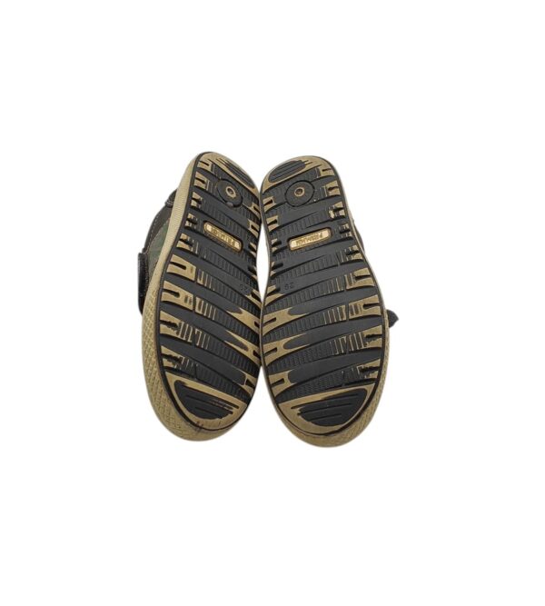 Adidasi copii Primigi 29, piele intoarsa, imitatie de piele, gri - imagine 5