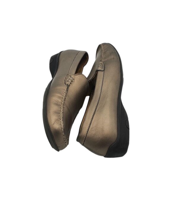 Mocasini dama Theresia 40, piele, bej - imagine 4