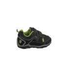 Adidasi copii Bobbi Shoes 26, imitatie de piele, material textil, negru