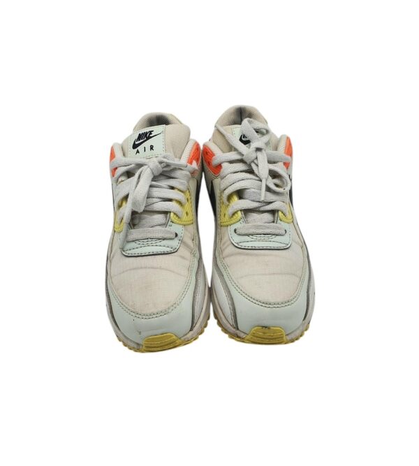 Adidasi dama Nike 38, piele, material textil, alb - imagine 3