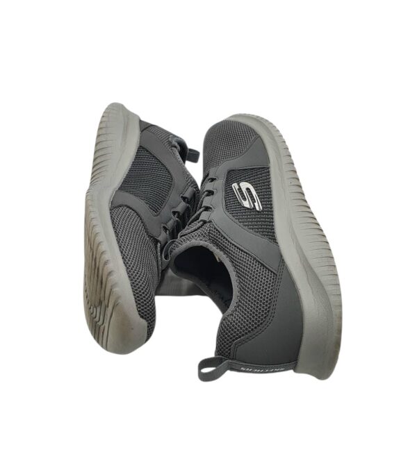 Adidasi barbati Skechers 41, material textil, gri - imagine 4