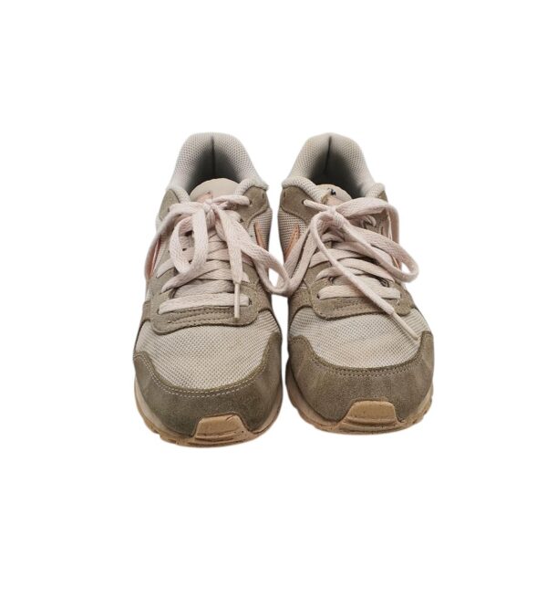 Adidasi dama Nike 38, material textil, imitatie de piele, gri bej - imagine 3