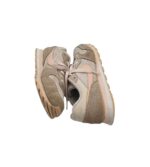 Adidasi dama Nike 38, material textil, imitatie de piele, gri bej - imagine 4