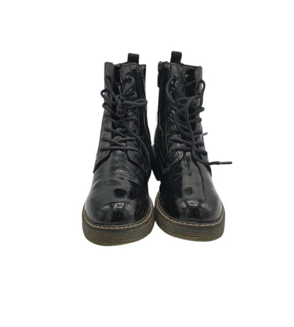 Ghete dama Tom Tailor 39, imitatie de piele, negru - imagine 3