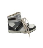 Adidasi dama Rainbow 38, imitatie de piele, alb gri