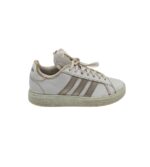 Adidasi dama Adidas 39, imitatie de piele, alb