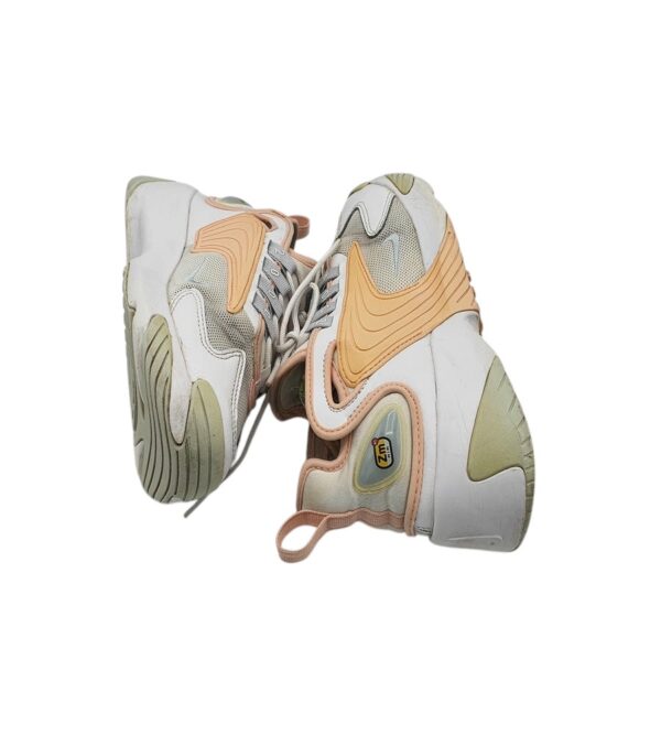 Adidasi dama Nike 38, material textil, piele, alb - imagine 4