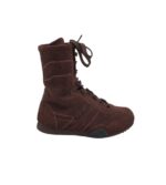 Ghete dama Esprit 37, piele intoarsa, maro