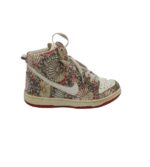 Adidasi dama Nike 40.5 material textil, alb negru