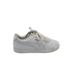 Adidasi dama Puma 39, imitatie de piele, alb