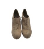 Botine dama Street Shoes 39, material textil, bej - imagine 3