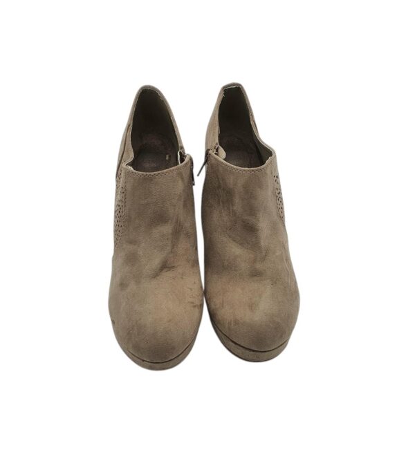 Botine dama Street Shoes 39, material textil, bej - imagine 3