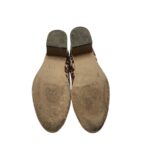 Botine dama 40, material textil, maro - imagine 5