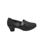 Pantofi dama Footglove 41, piele, negru