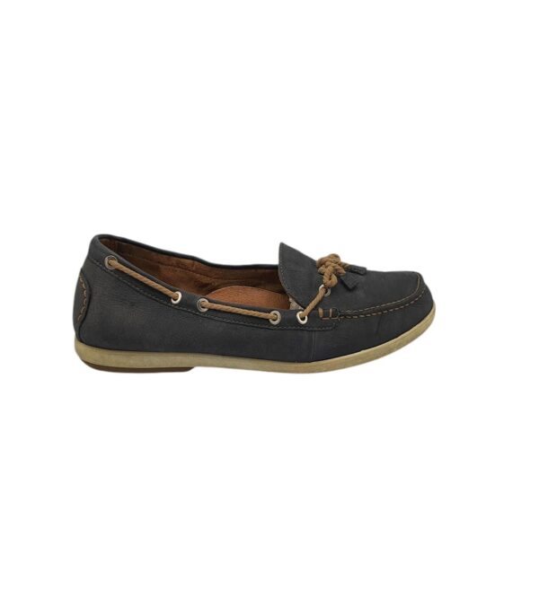 Mocasini barbati Tamaris 42, piele, imitatie de piele, negru - imagine 1