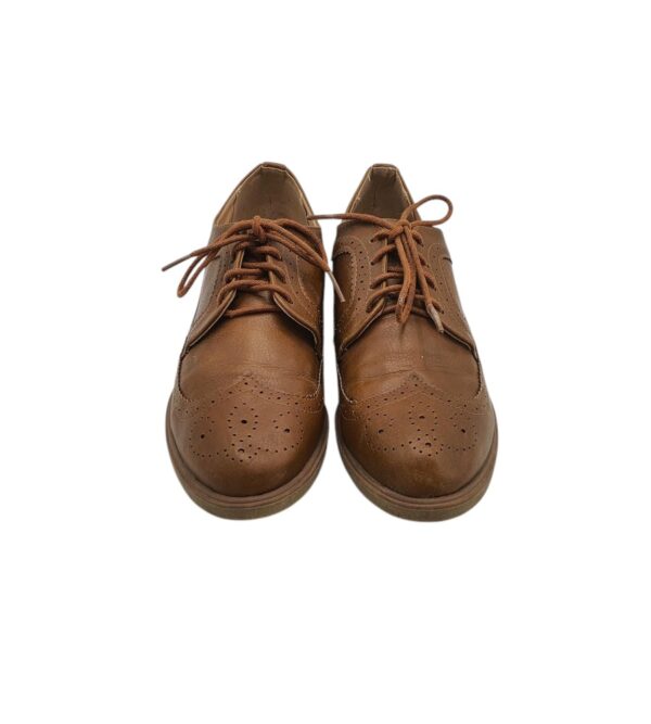 Pantofi barbati George 41, imitatie de piele, maro - imagine 3