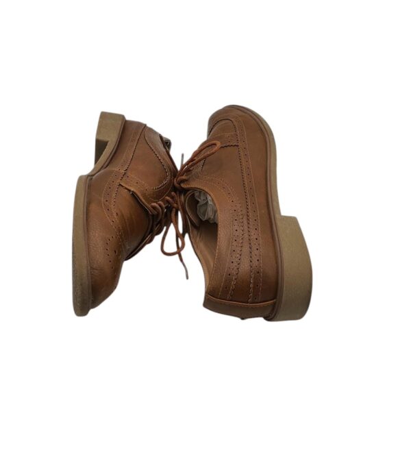Pantofi barbati George 41, imitatie de piele, maro - imagine 4